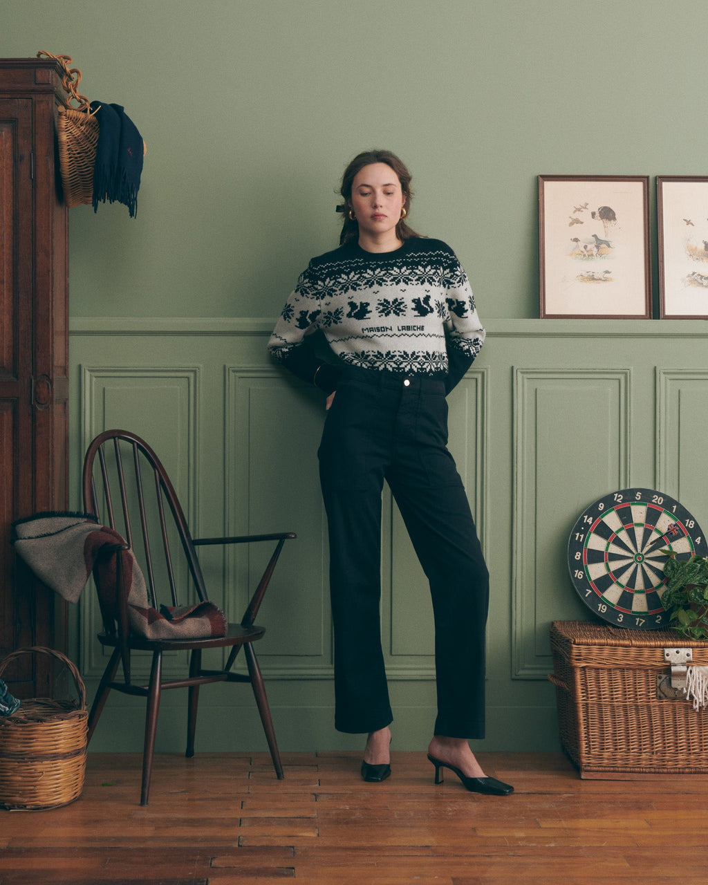 Pantalon "Lyocell And Cotton" Chevreuil