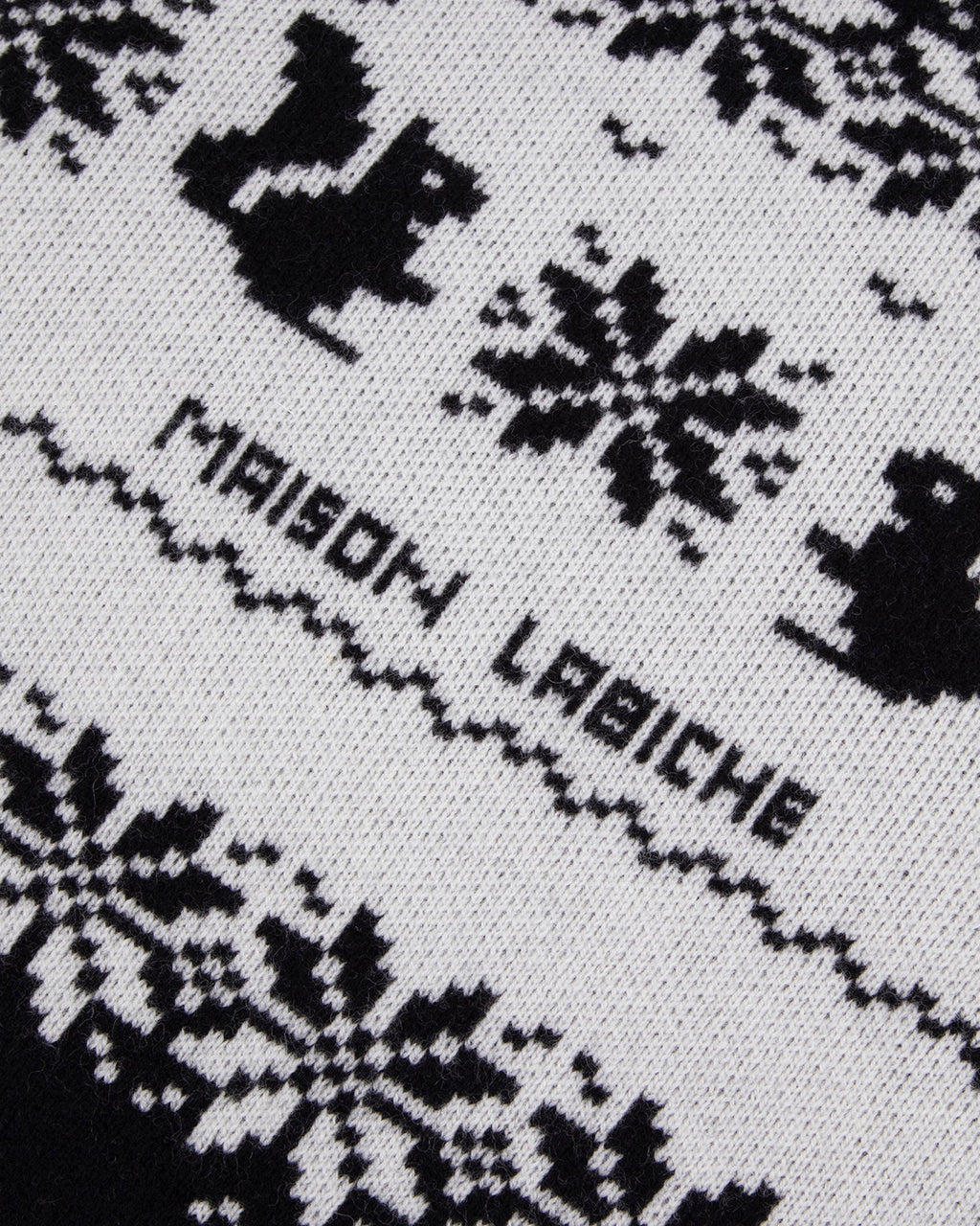 Jersey "Jacquard Ardilla" Formigé Wool