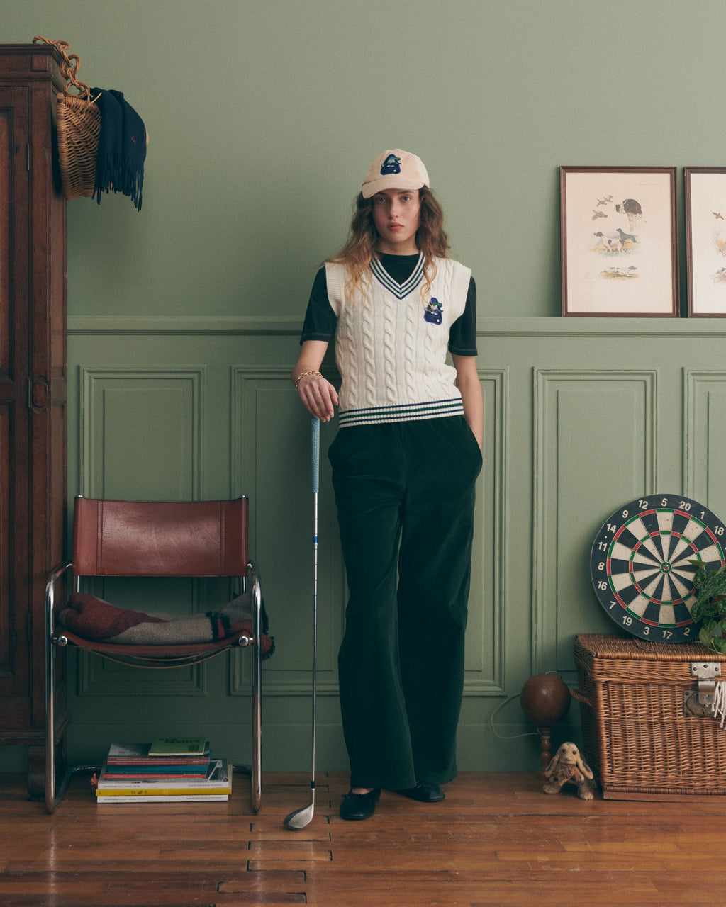 Jersey sin mangas "Parche Croco Golf" Mithouard