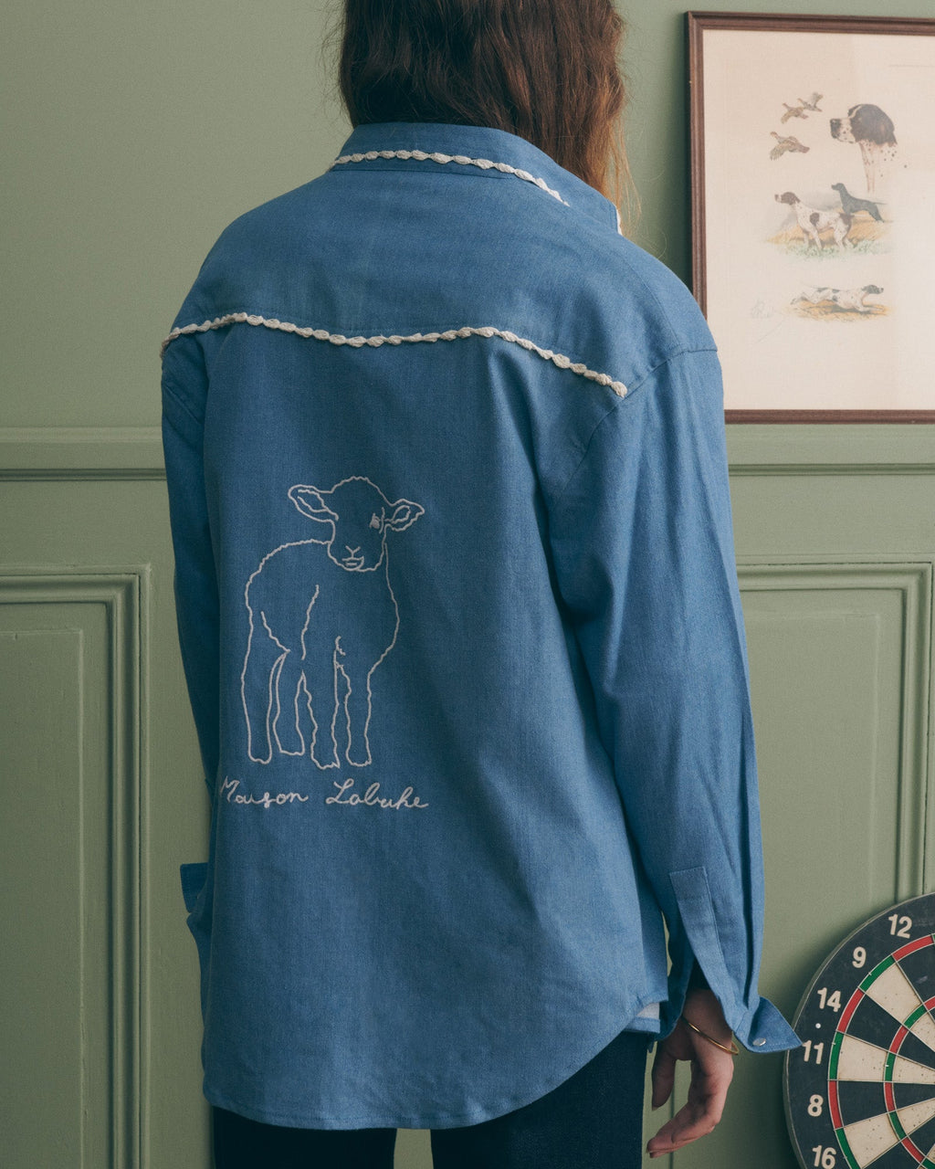"Lamb" Monselet Chambray Shirt