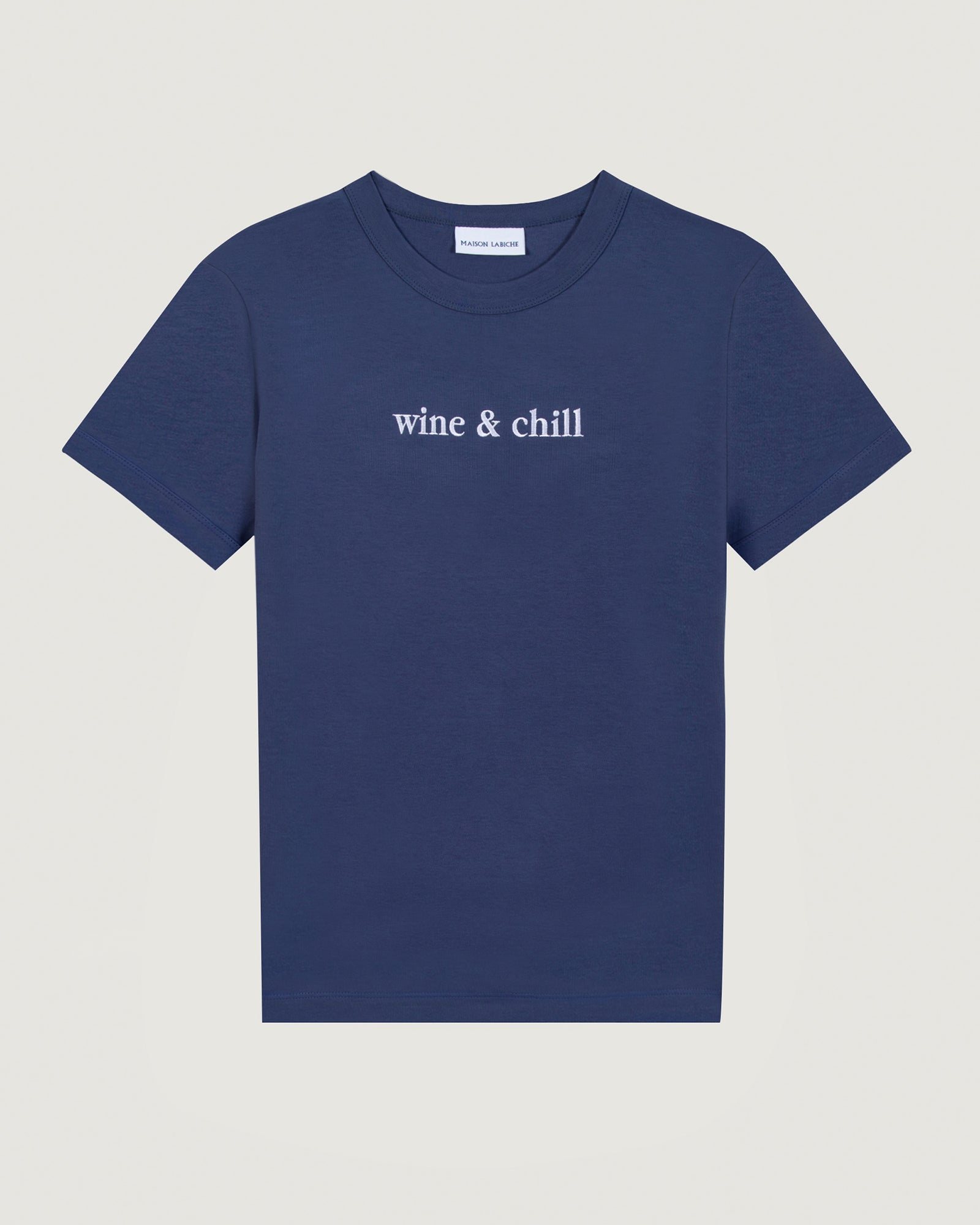 Camiseta "Wine And Chill" Montherlant