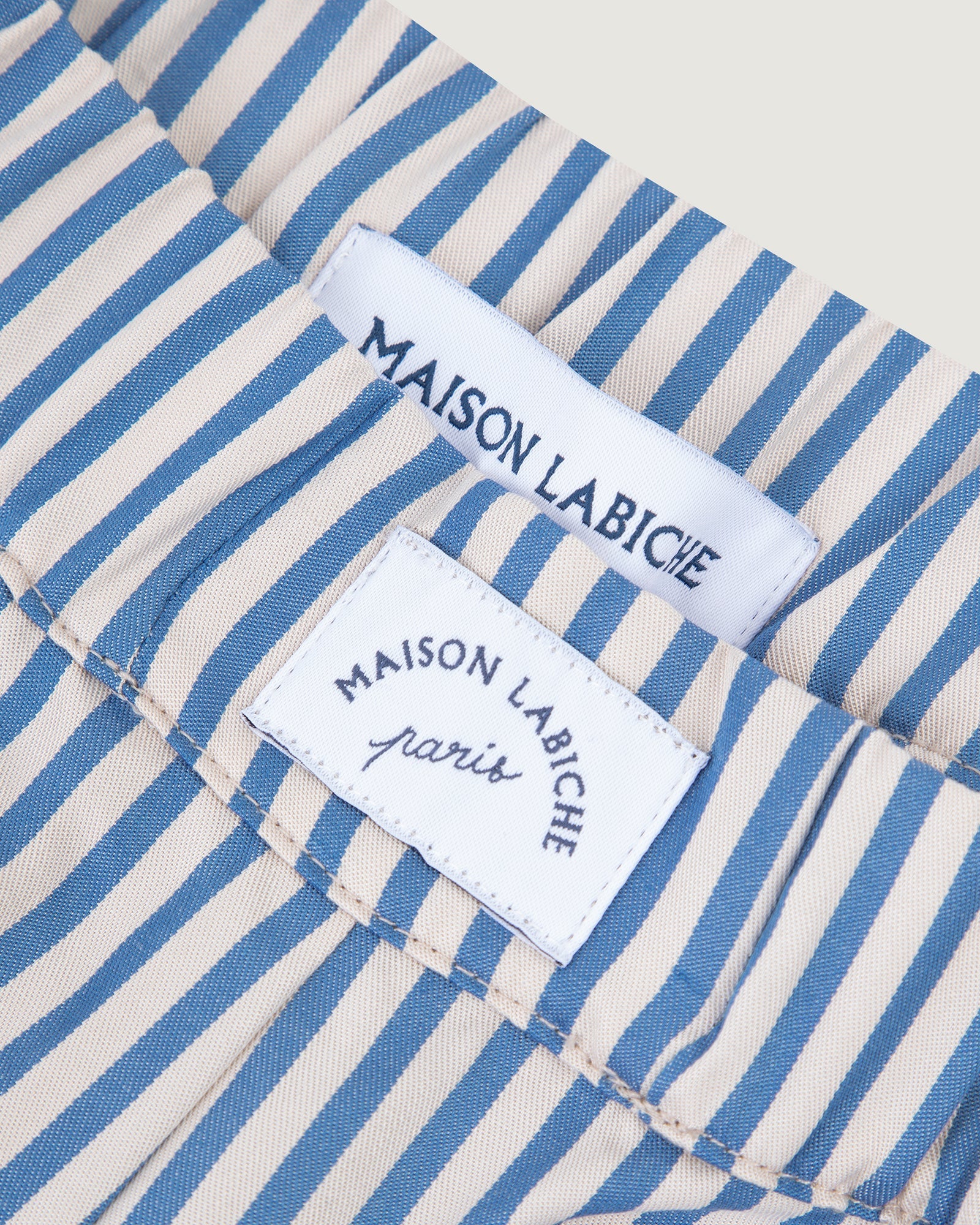 "Stripes" Oudin Tencel Trousers