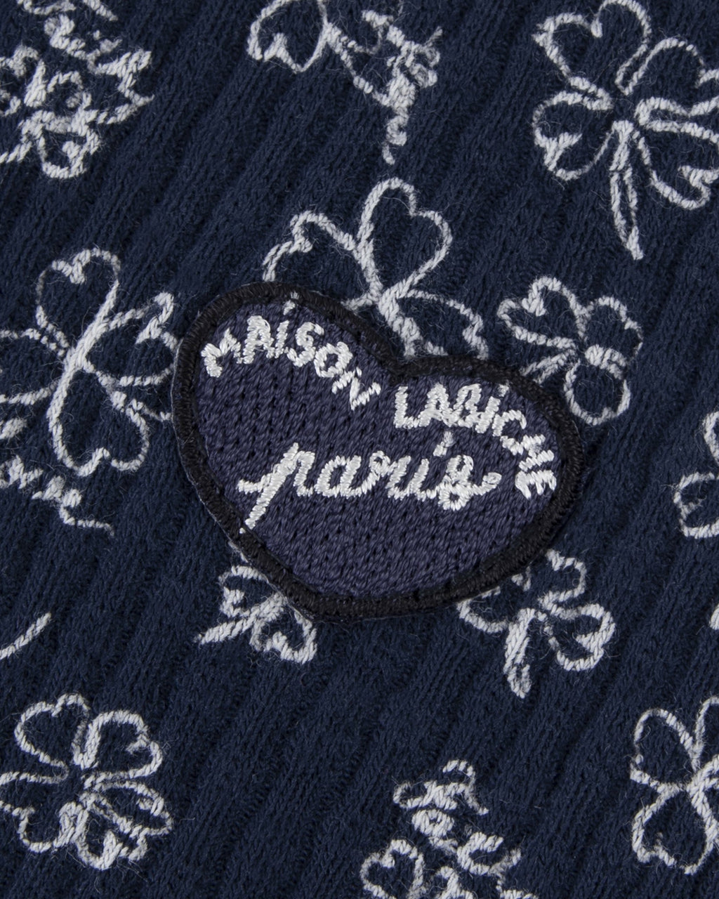 Cardigan "Patch Coeur" Tolbiac