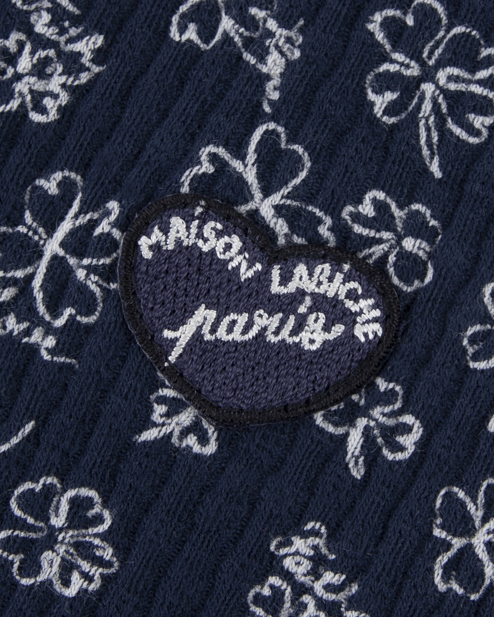 Cardigan "Patch Coeur" Tolbiac