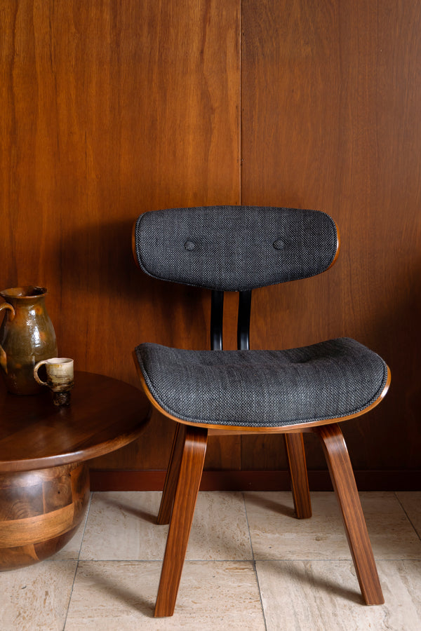Blackwood - Silla - Madera de chopo curvada - Gris