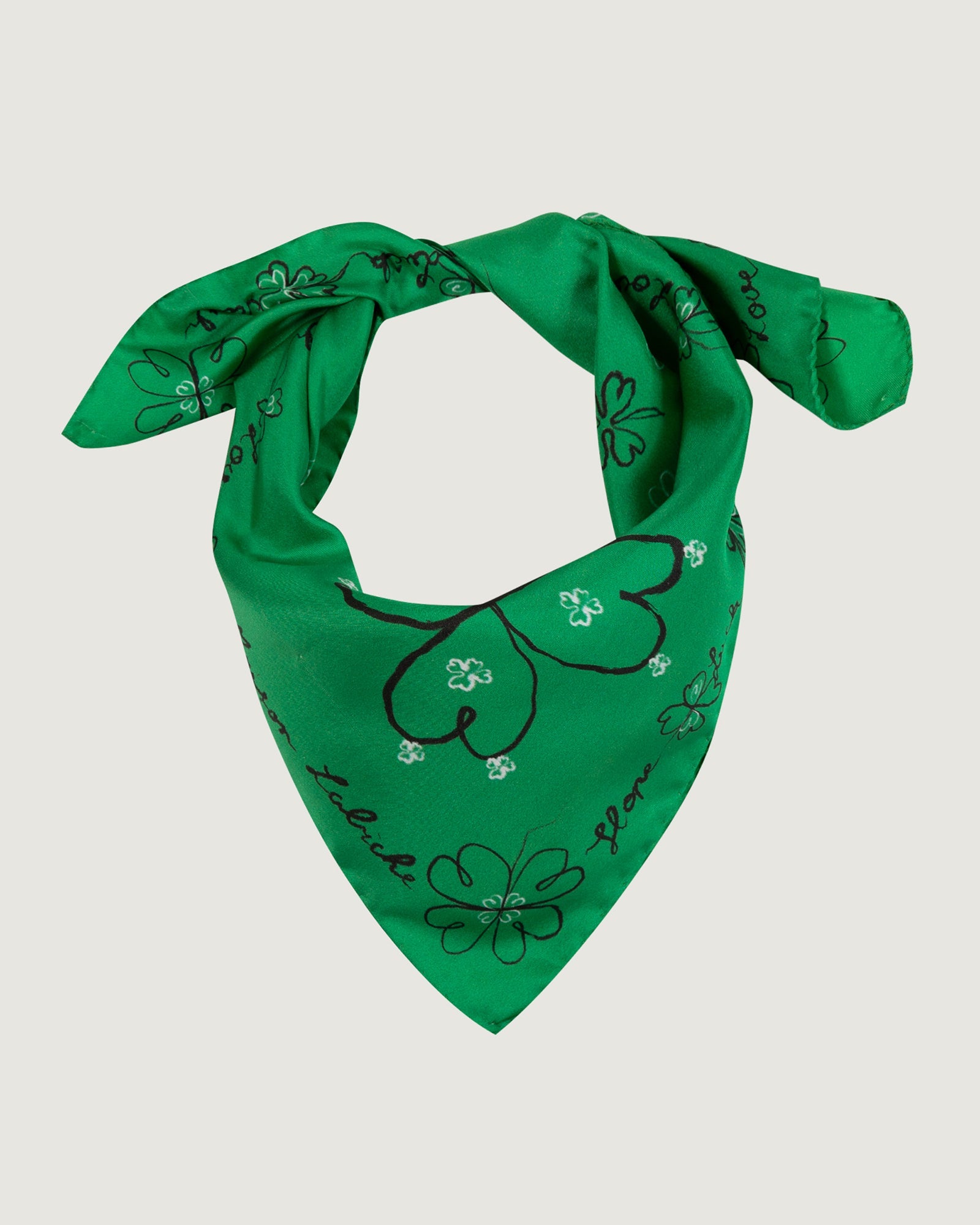 "Clover" Boulnois Silk Scarf