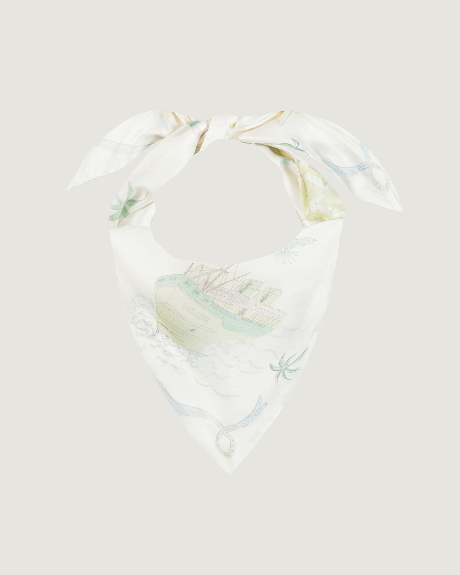 "World Tour" Boulnois Silk Scarf