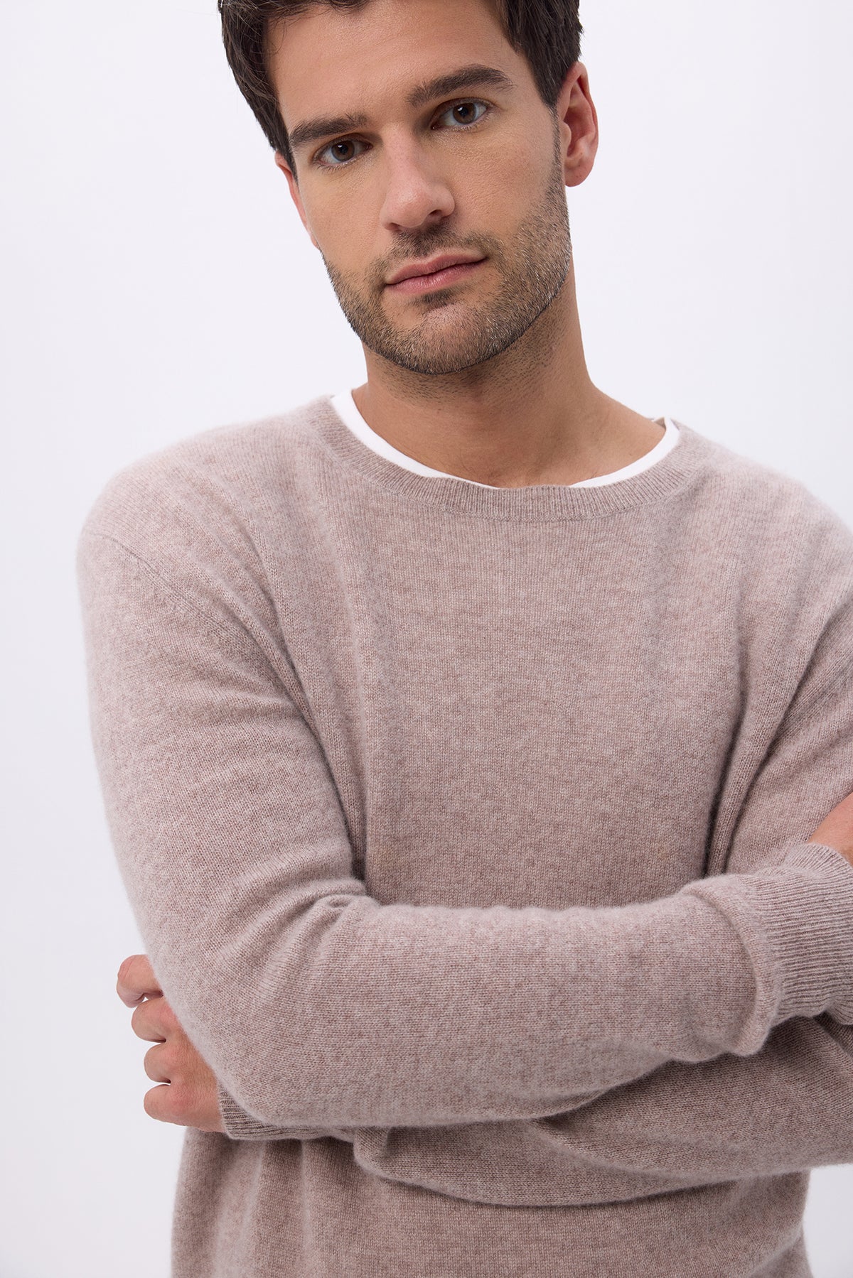 Girocollo Uomo Zach - Tortora - Uomo