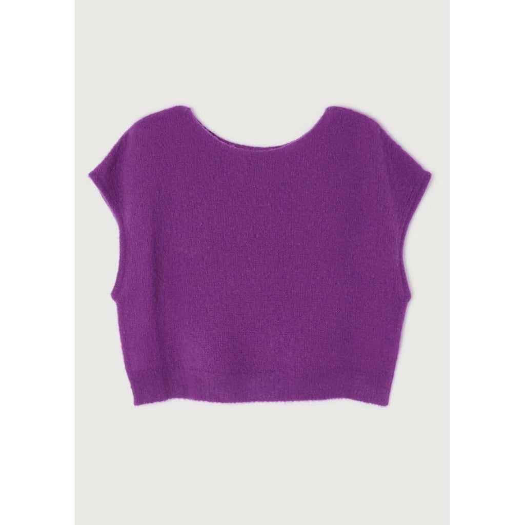 Pull Sm Col Bateau - Figue - Femme