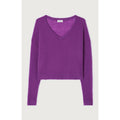 Jersey Cuello en V - Figue - Mujer