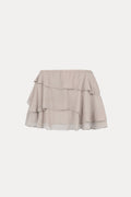 Zania Grey Mini Skirt