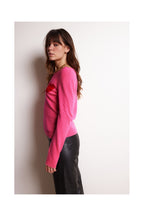 Jersey de Cuello Redondo Love Heritage Zaphira - Rosa Flúor Rojo