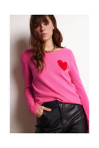 Jersey de Cuello Redondo Love Heritage Zaphira - Rosa Flúor Rojo