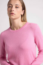 Jersey Cuello Redondo Zara - Rosa