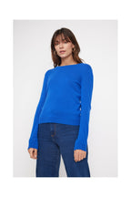 Pull Col Rond Zara - Bleu Roi