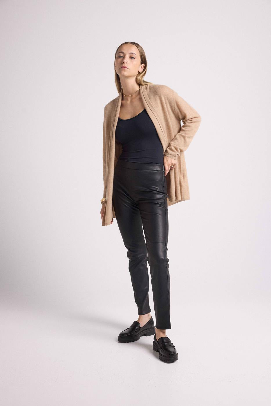 Cardigan Tubolare Zassia - Beige Crema