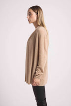 Cardigan Tubolare Zassia - Beige Crema