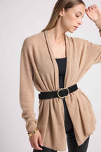 Cardigan Tubolare Zassia - Beige Crema