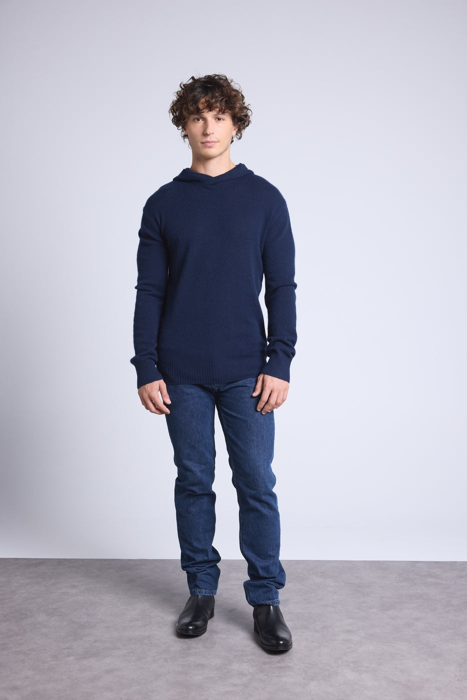 Zazou Hoodie - Navy Blue - Men
