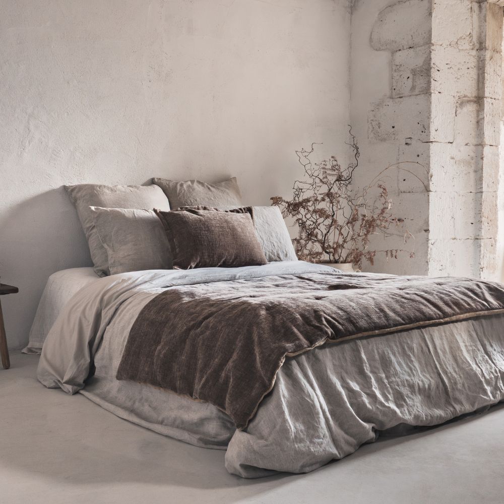 Boutis En Velours Bi-Face - Multicouleurs