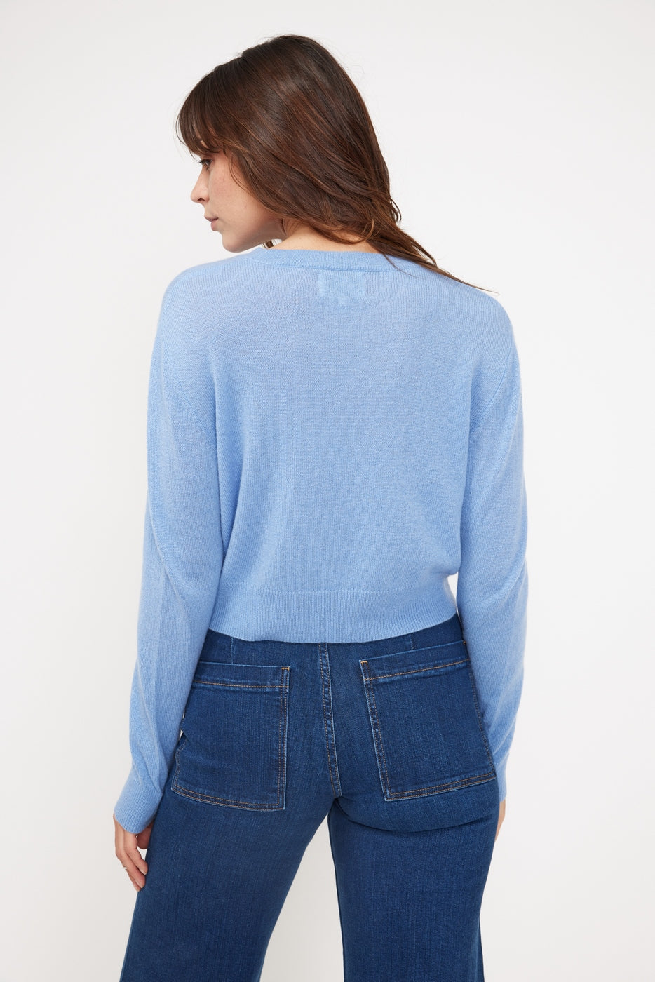 Zia Boxy Jumper - Sky Blue
