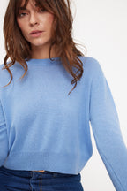 Zia Boxy Jumper - Sky Blue