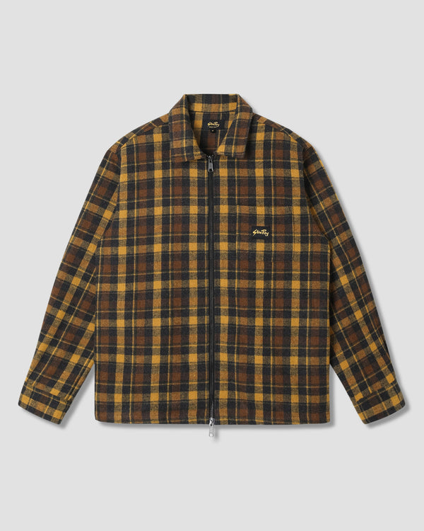 Chemise Zip - Acorn Plaid