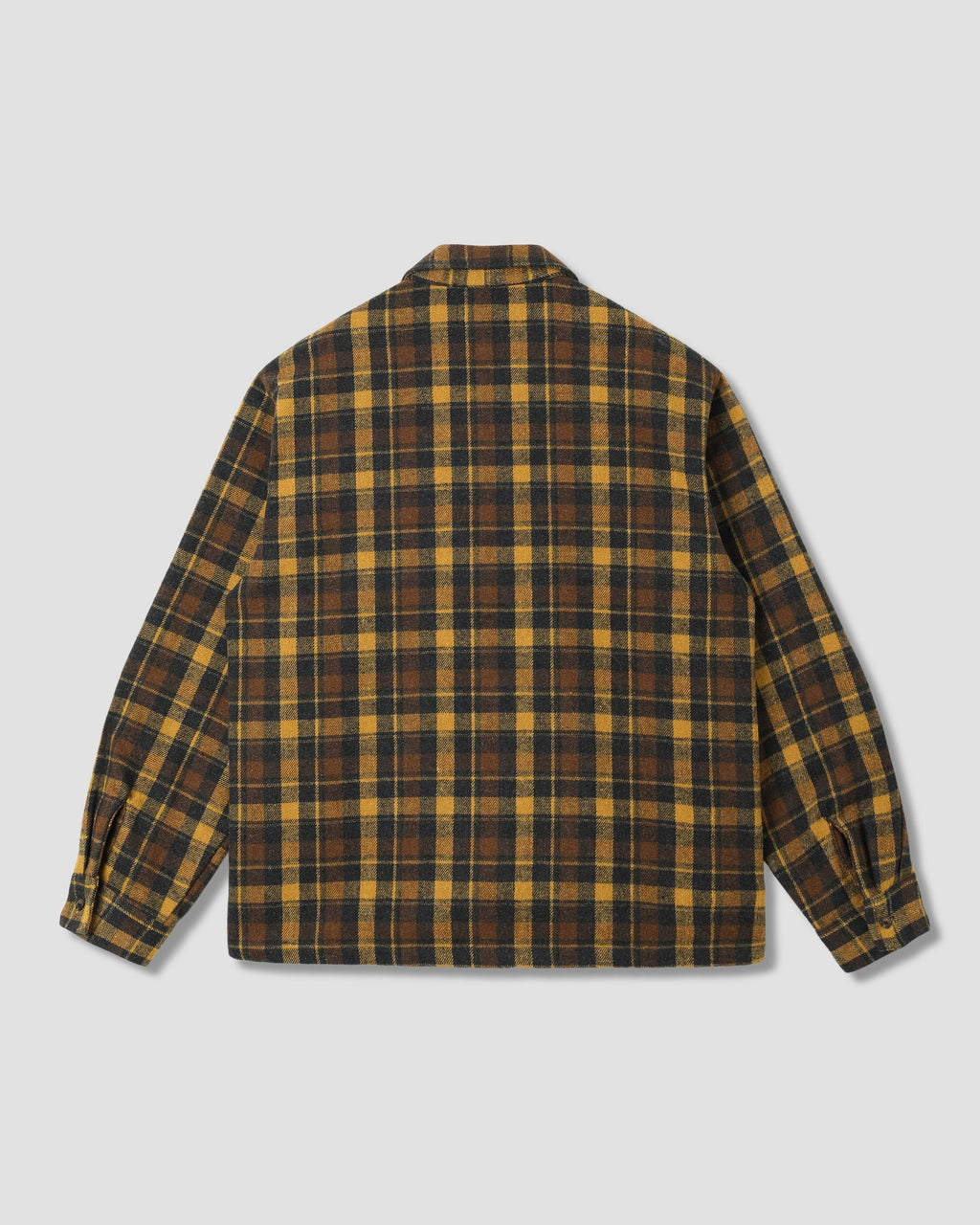 Zip Shirt - Acorn Plaid