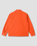 Camisa con cremallera - Bedford rojo descolorido
