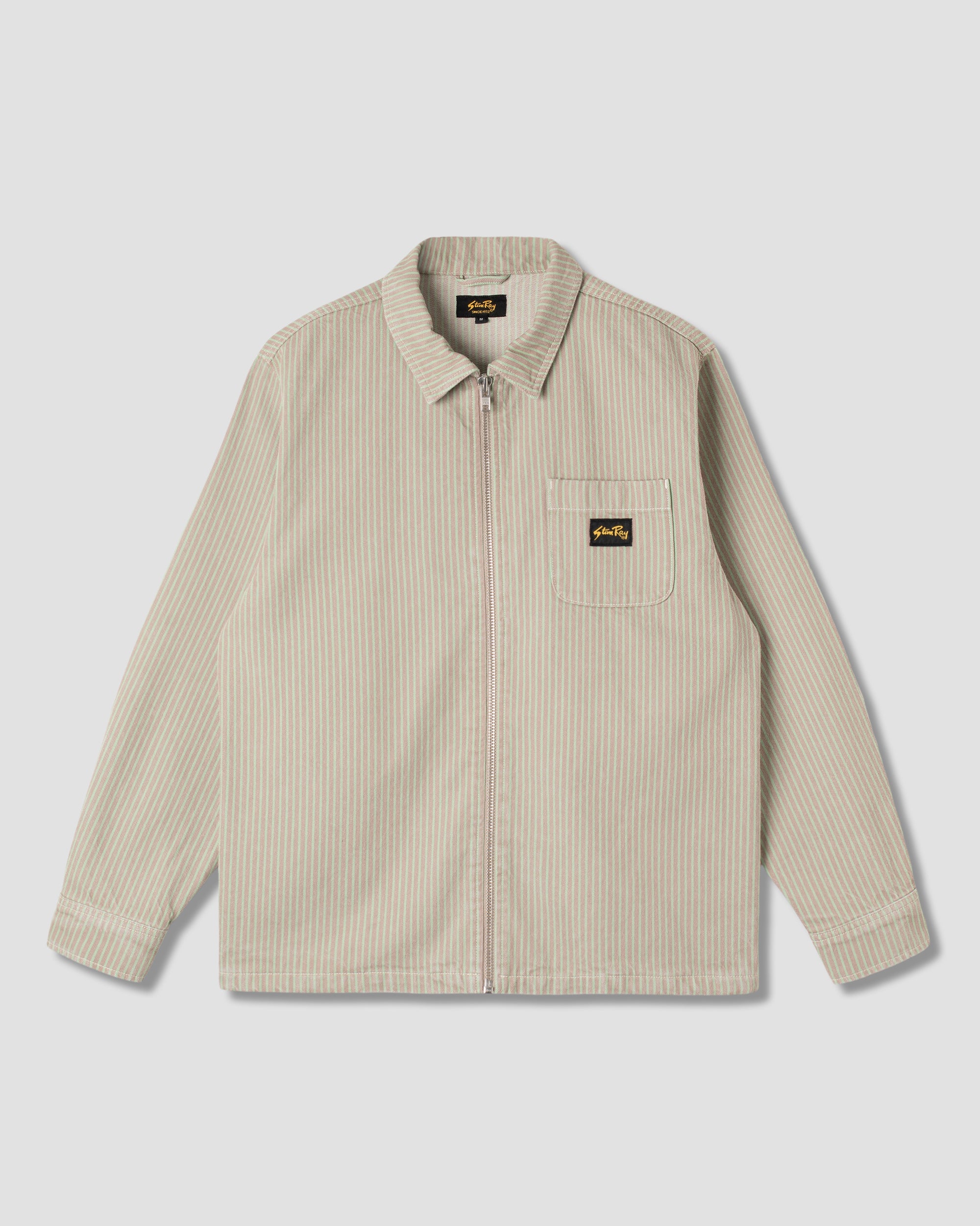 Zip Shirt - Quiet Green Hickory
