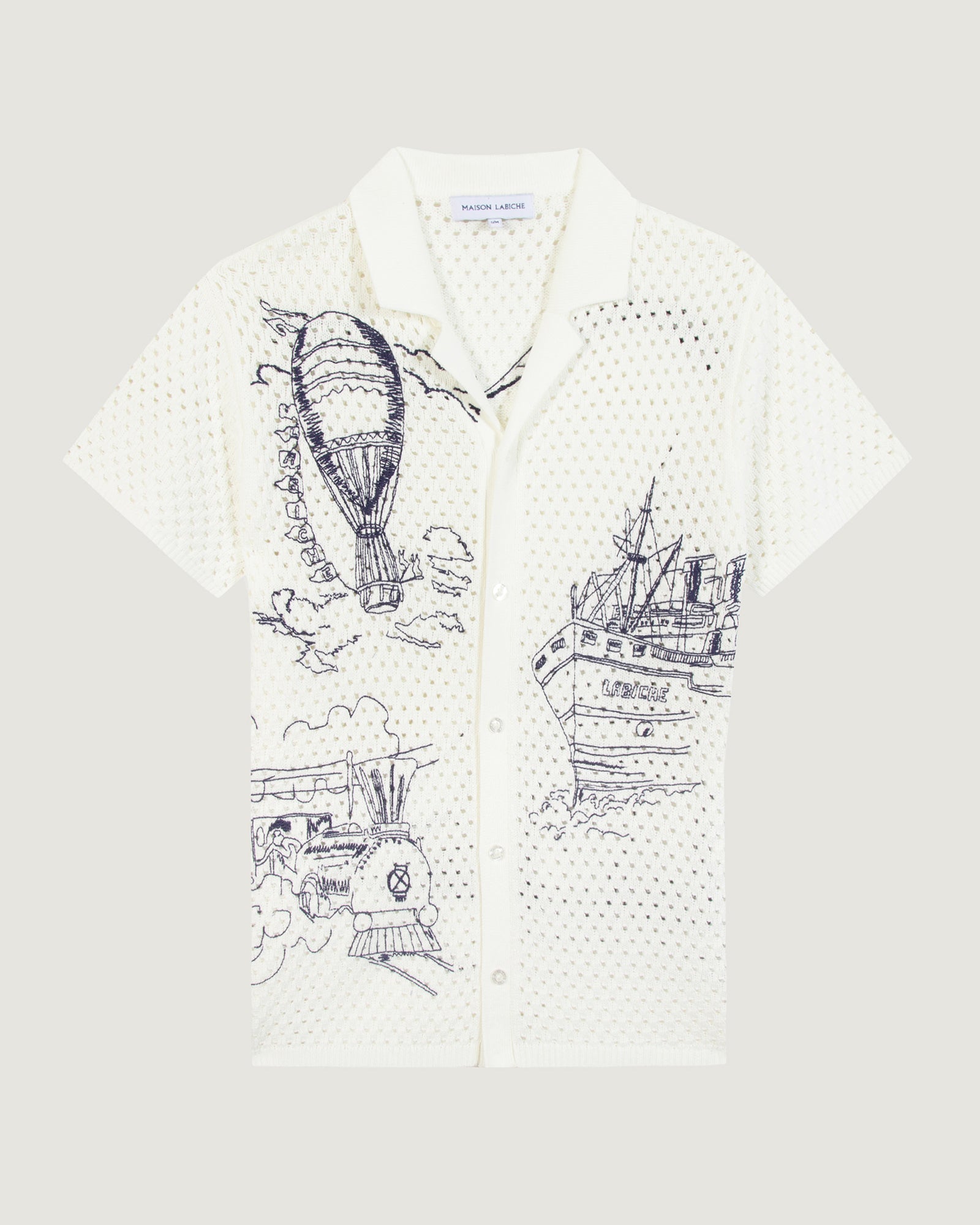 Chemise Boat "Crochet" Beuret