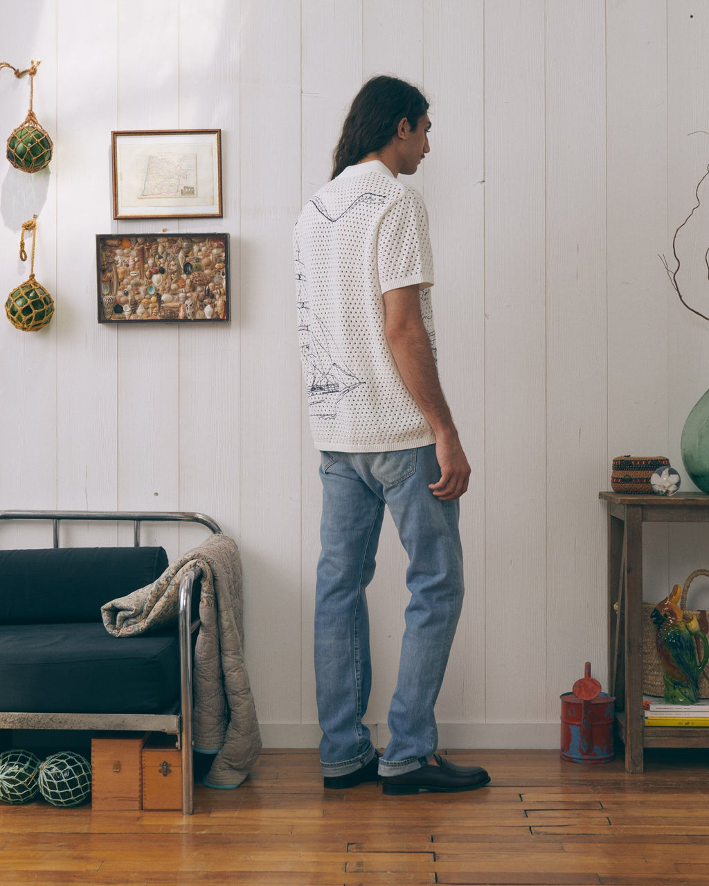 Chemise Boat "Crochet" Beuret