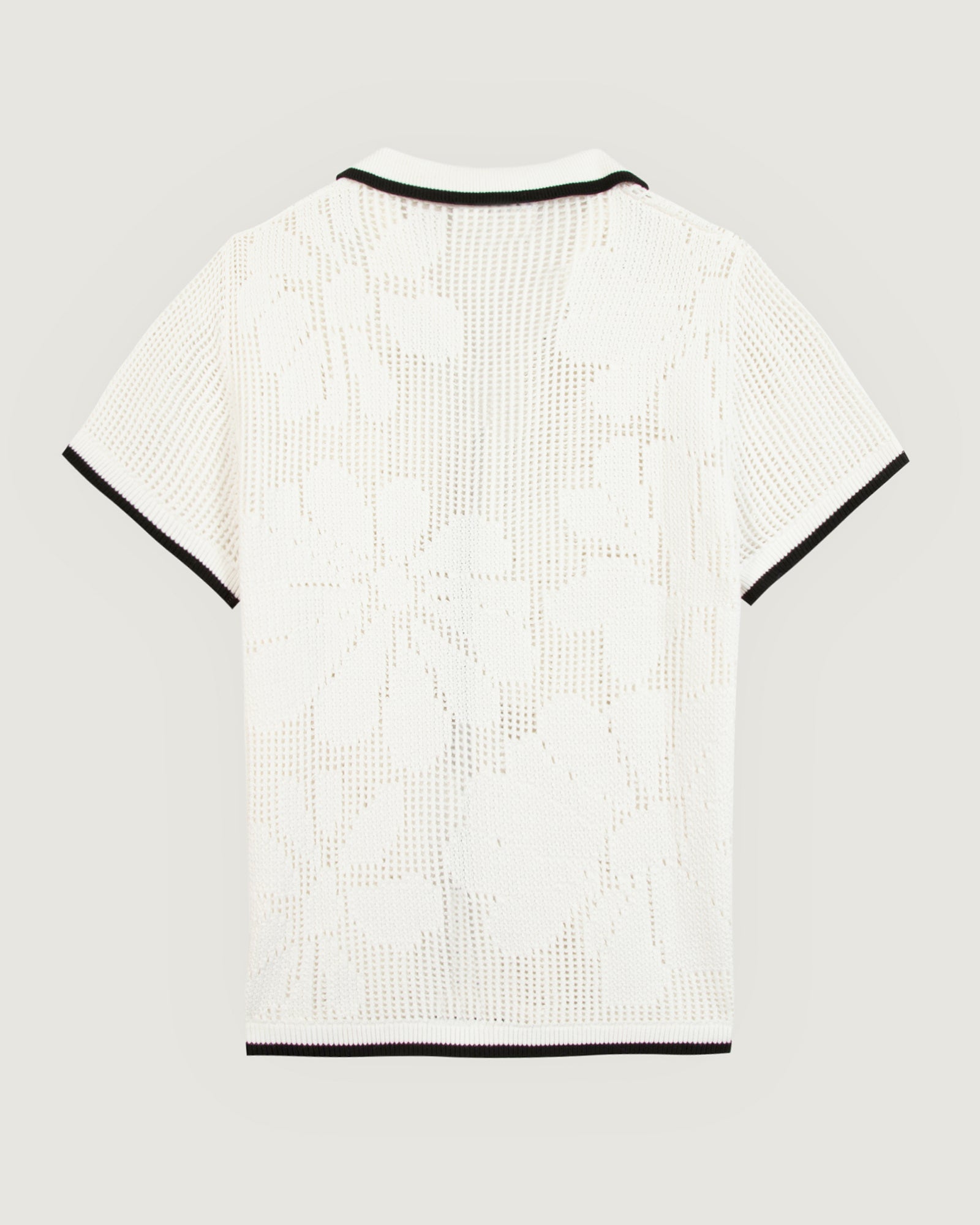 Camisa Flowers "Crochet" Beuret