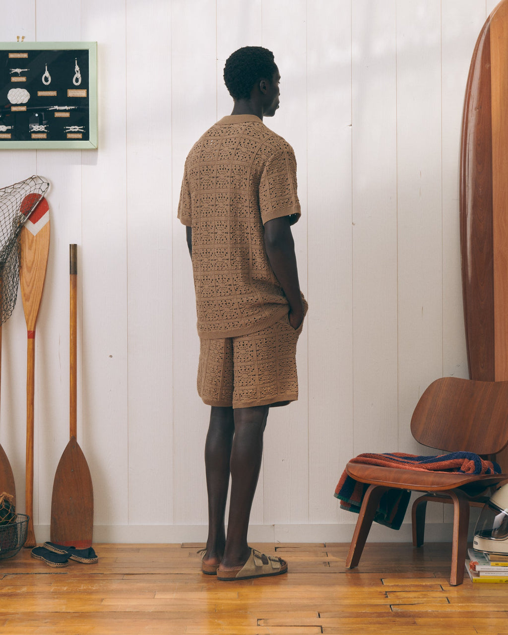 Chemise Mosaic "Crochet" Beuret