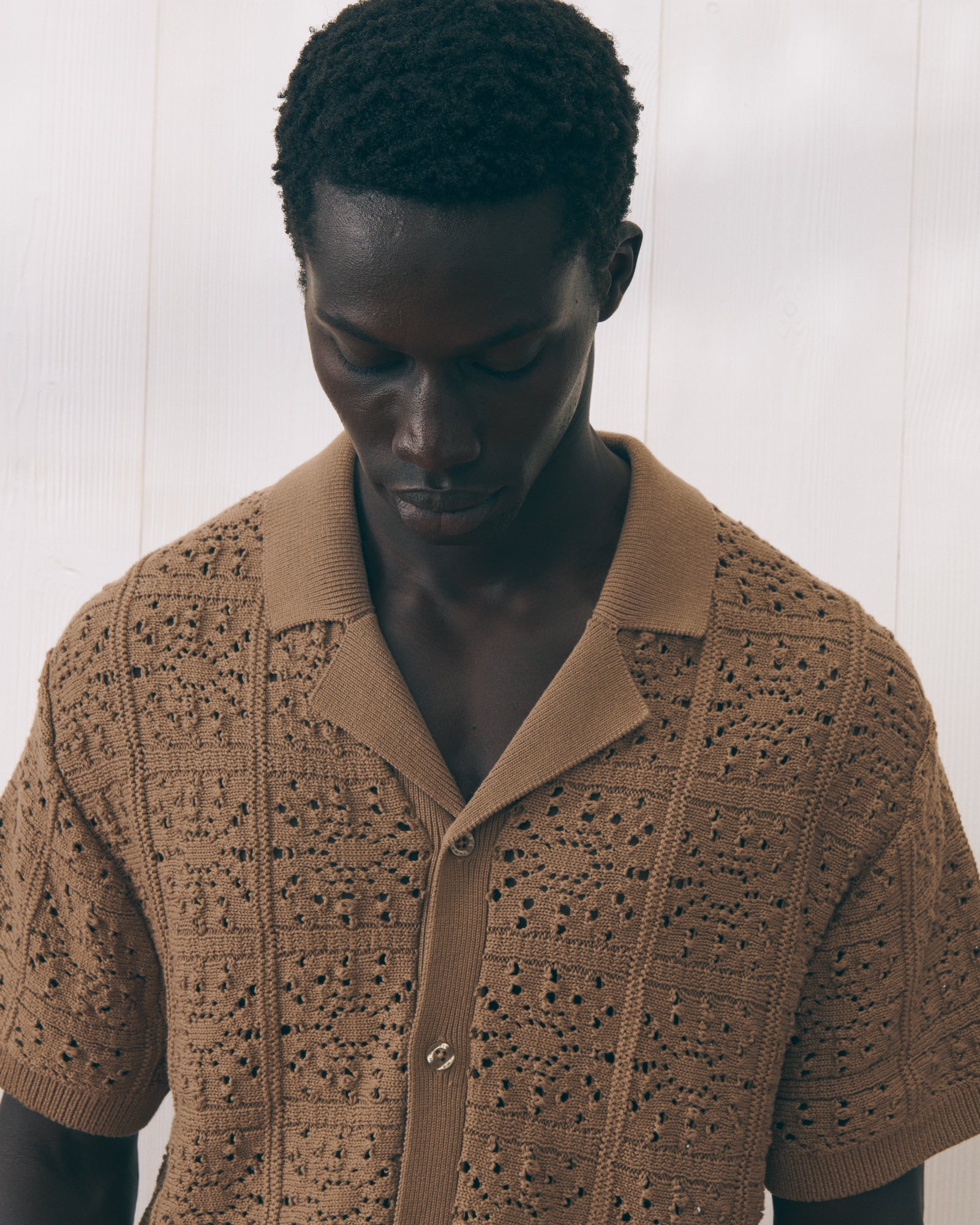Chemise Mosaic "Crochet" Beuret