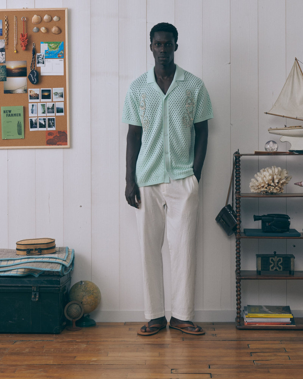 Chemise Parrot "Crochet" Beuret