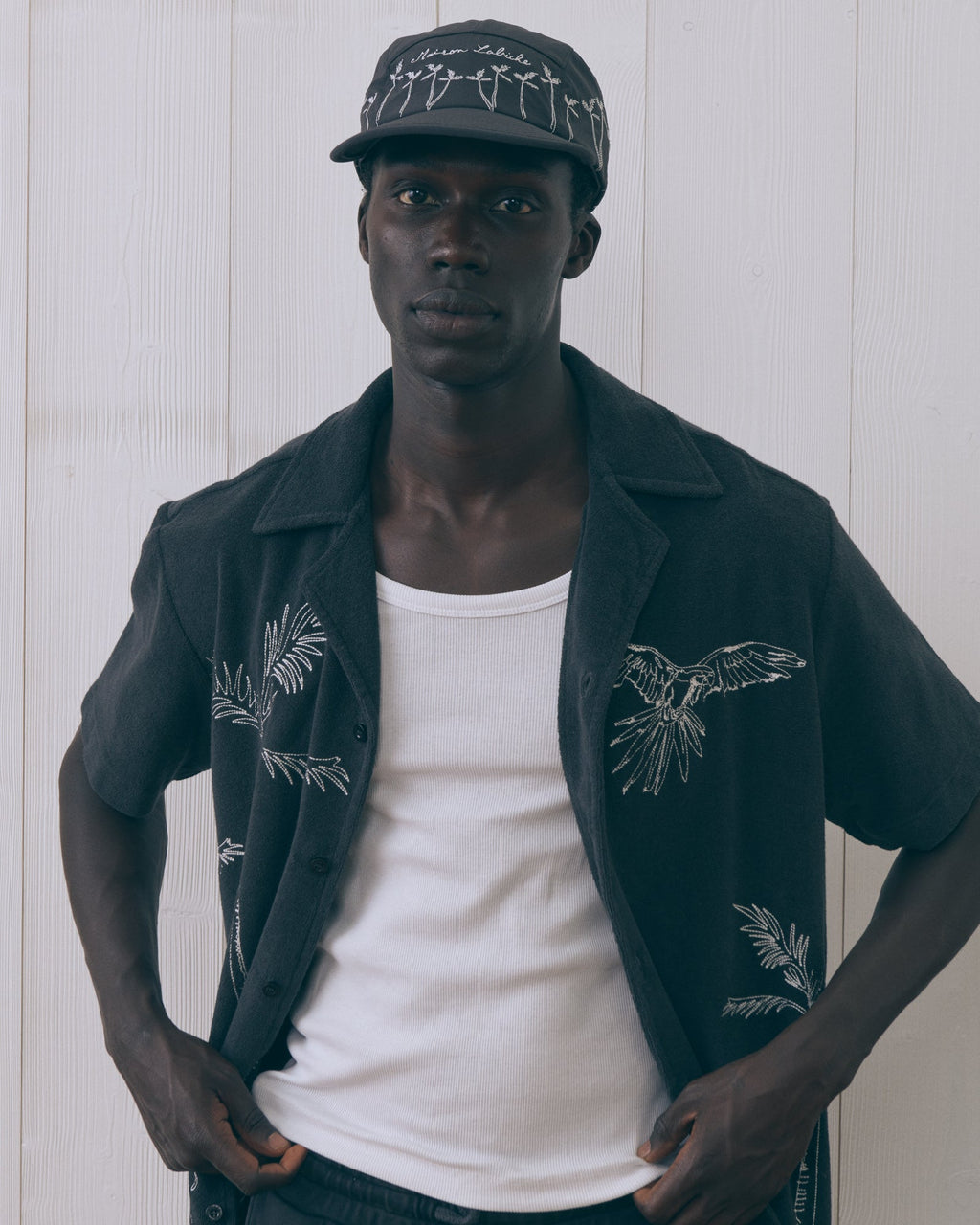 Polo "Palm Tree" Germain Terrycloth