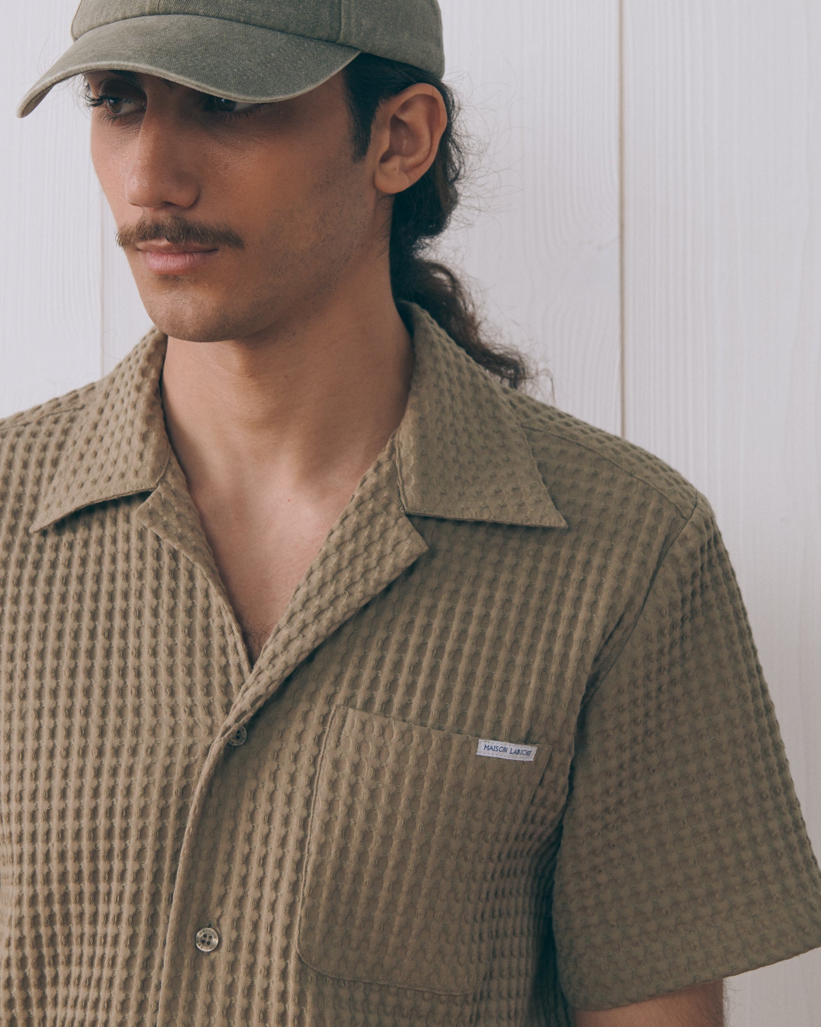 Camisa "Algodón Gofrado" Germain