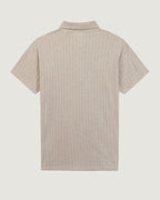 Polo Patch Coeur "Linen And Cotton" Gonnet