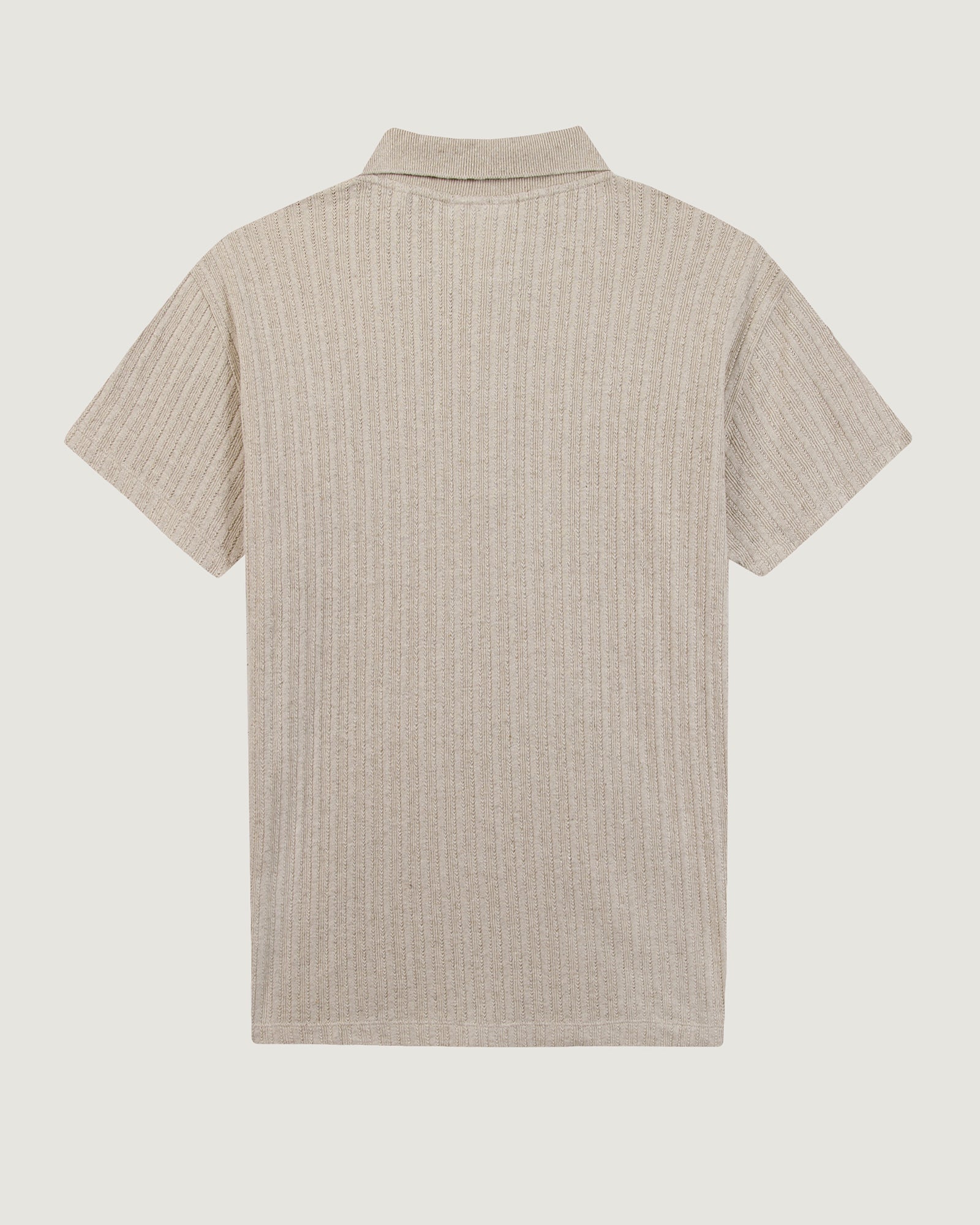 Polo Patch Coeur "Linen And Cotton" Gonnet