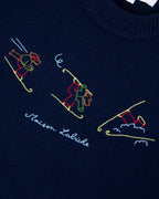 Pull "Ski Dog" Grand Cerf Wool