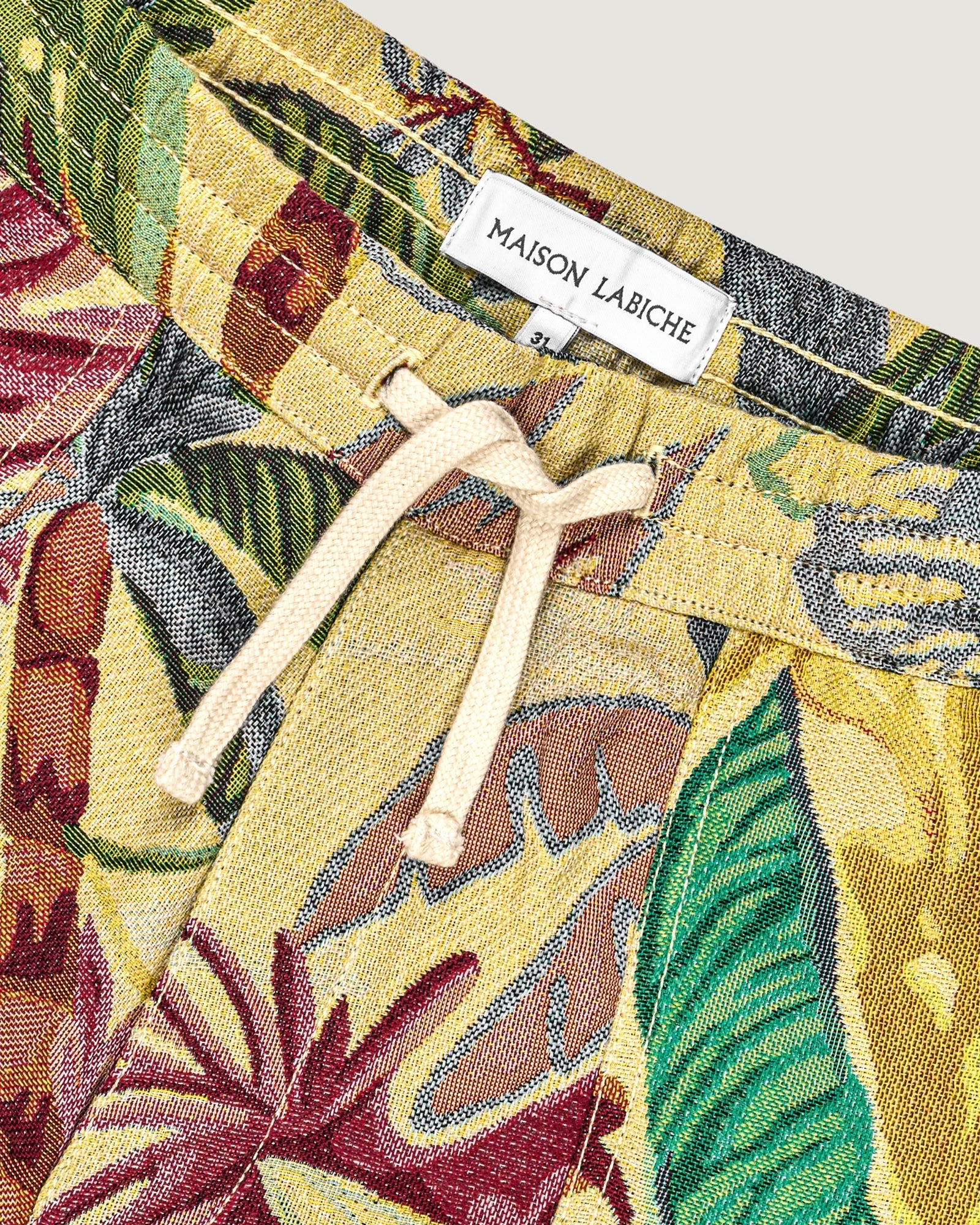 Tropical "Jacquard" Guignier Trousers