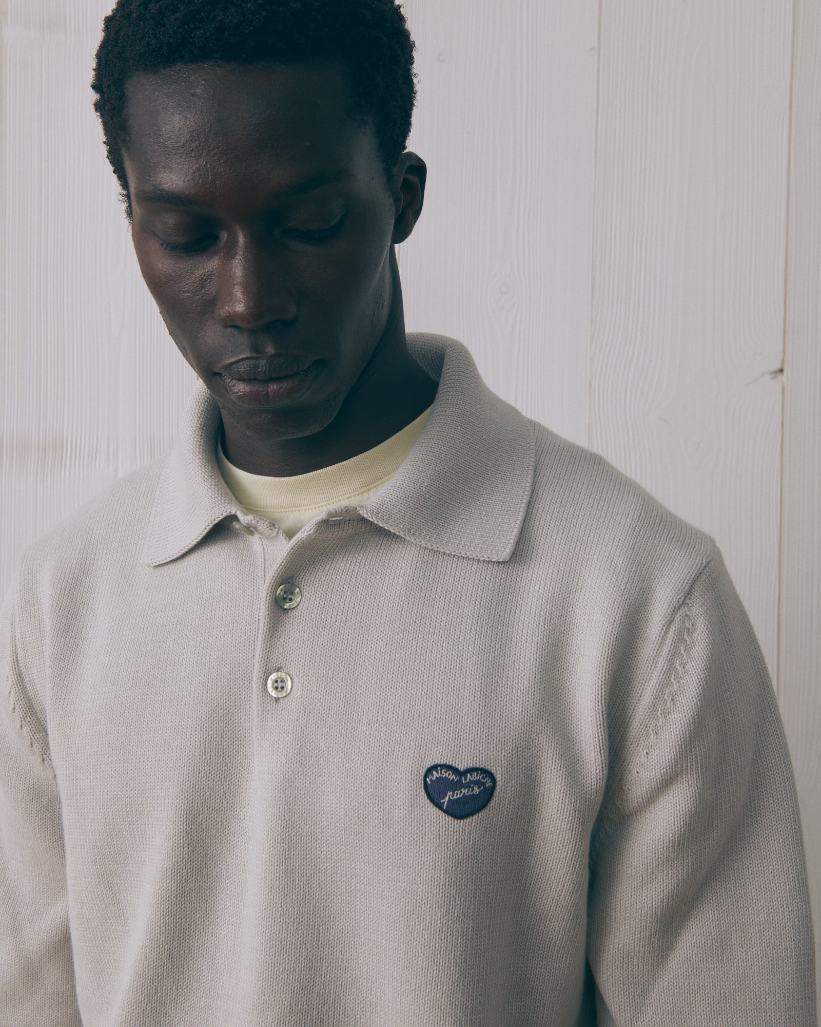 "Heart Patch" Guillaumin Jumper