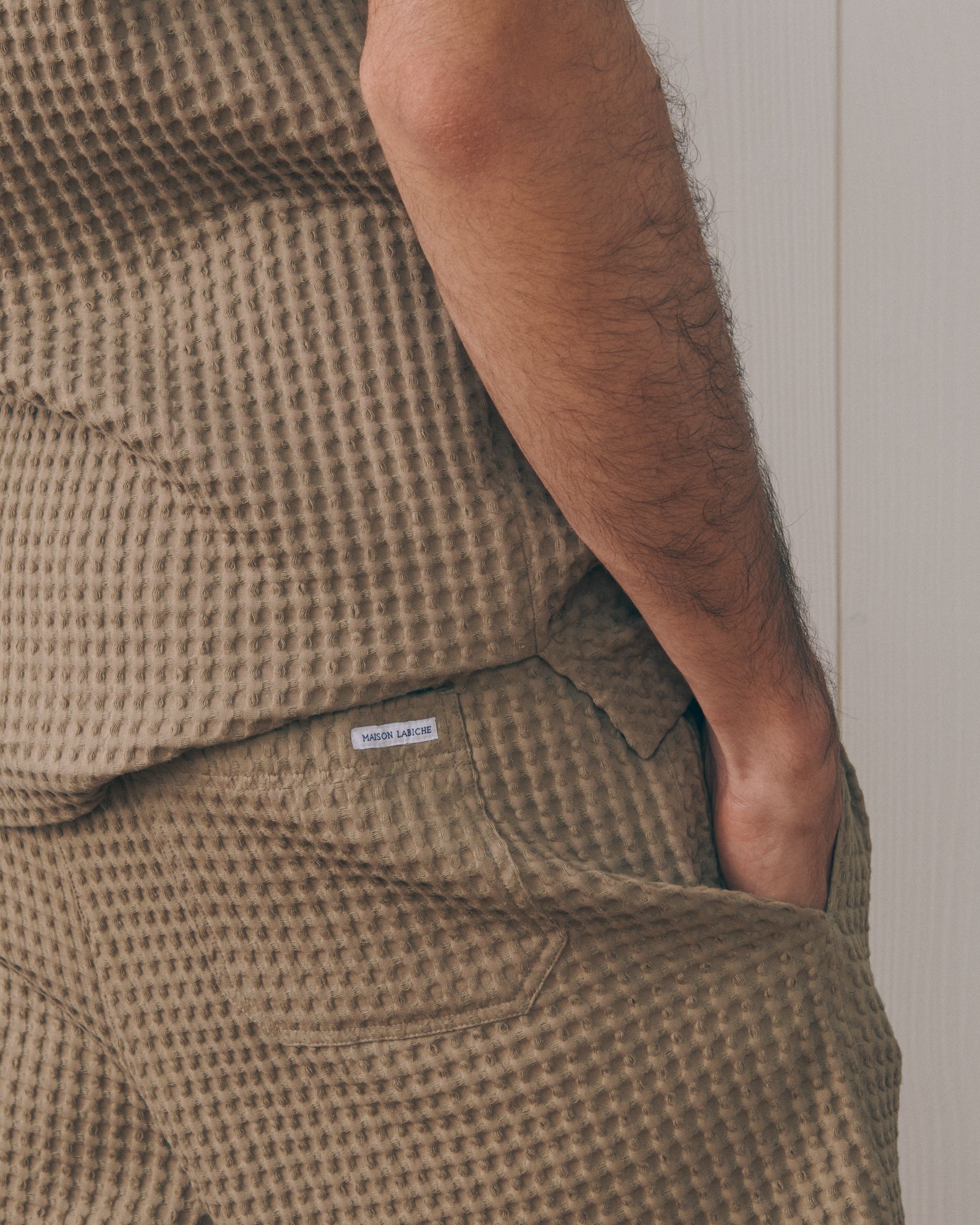 Short "Waffle Cotton" Herelle