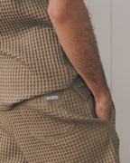 Short "Waffle Cotton" Herelle