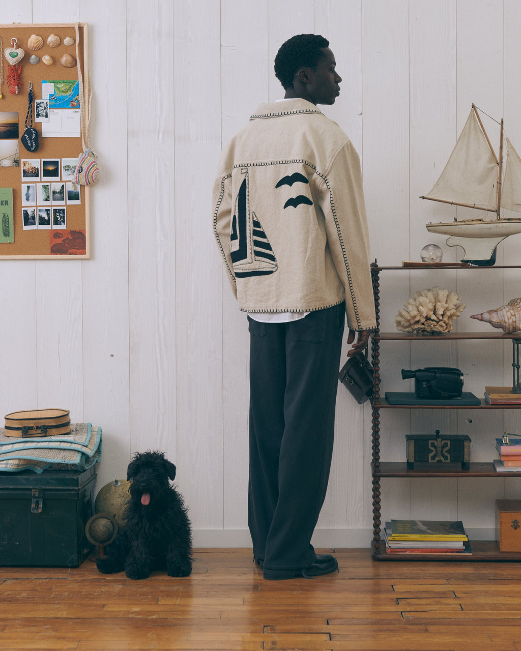 Sailing Boat "Linen And Cotton" Lemonnier Jacket