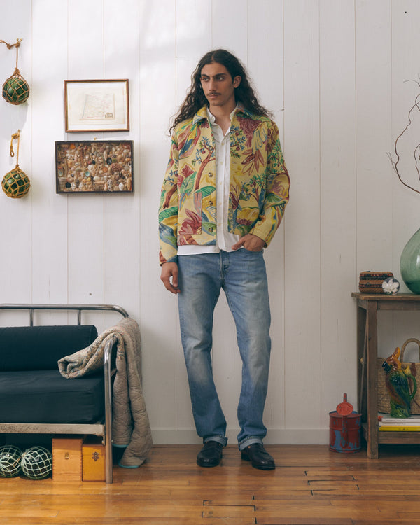 Chaqueta Tropical "Jacquard" Lemonnier - Hombre