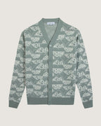 Cardigan "Mountains" Lhomme Wool
