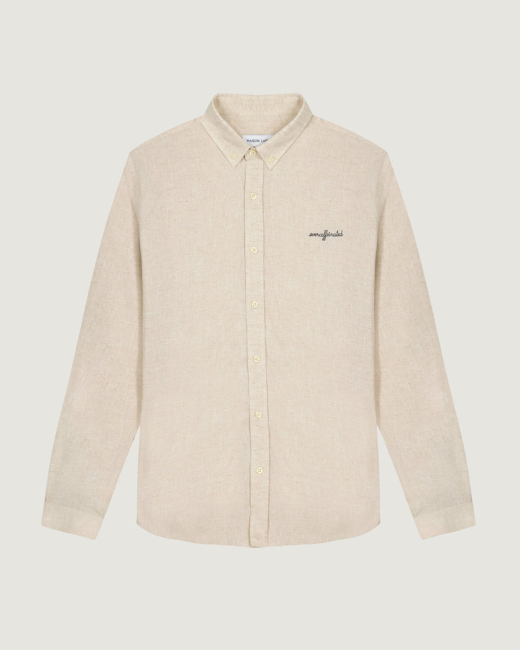Camisa Overcafeinated "Linen And Cotton" Malesherbes