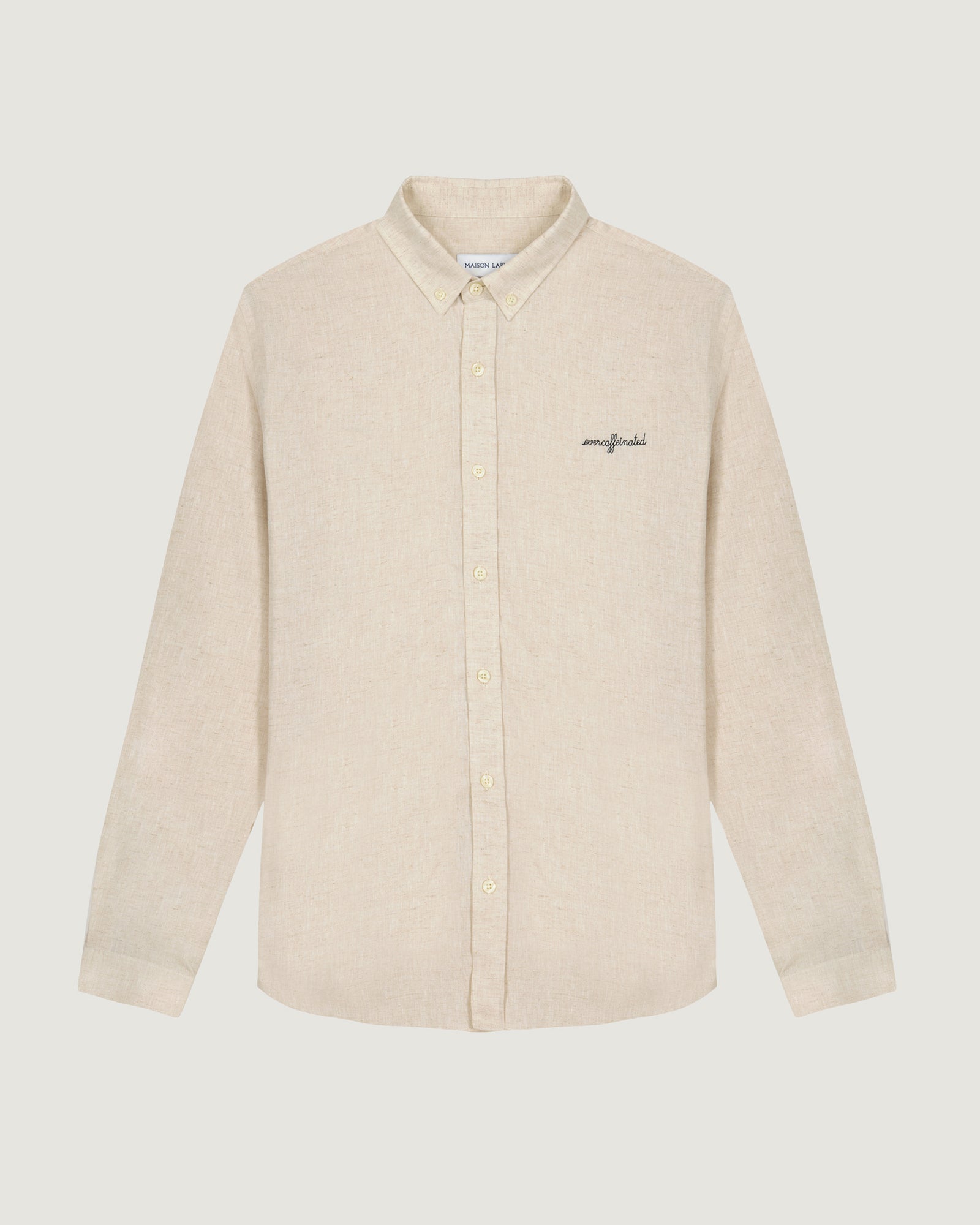 Camisa Overcafeinated "Linen And Cotton" Malesherbes